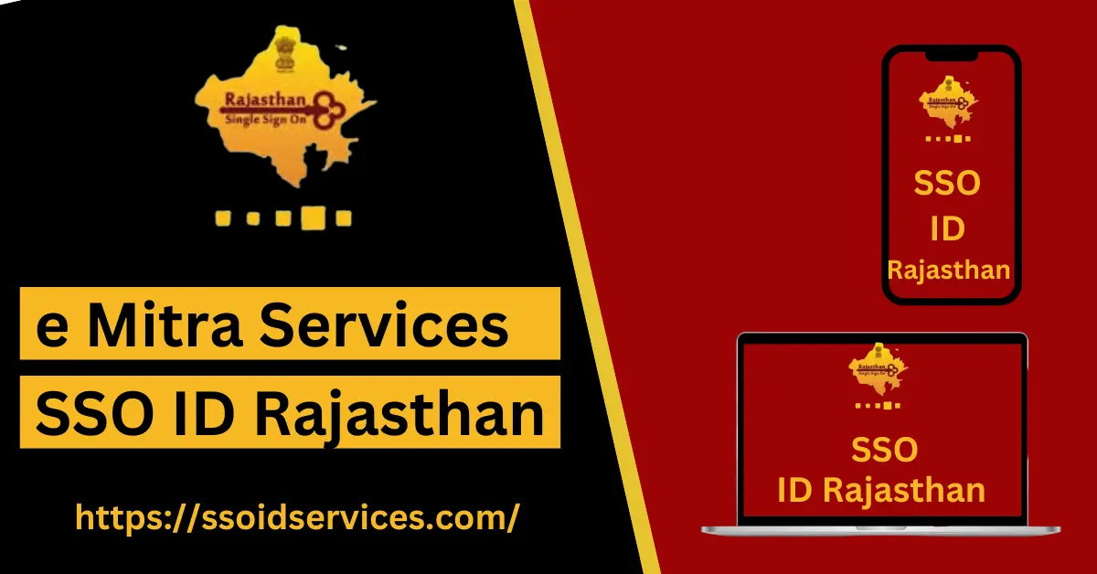 SSO ID Rajasthan