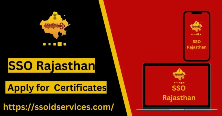 SSO Rajasthan Comprehensive Guide